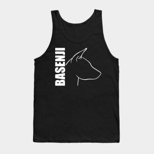 Proud Basenji profile dog lover Tank Top